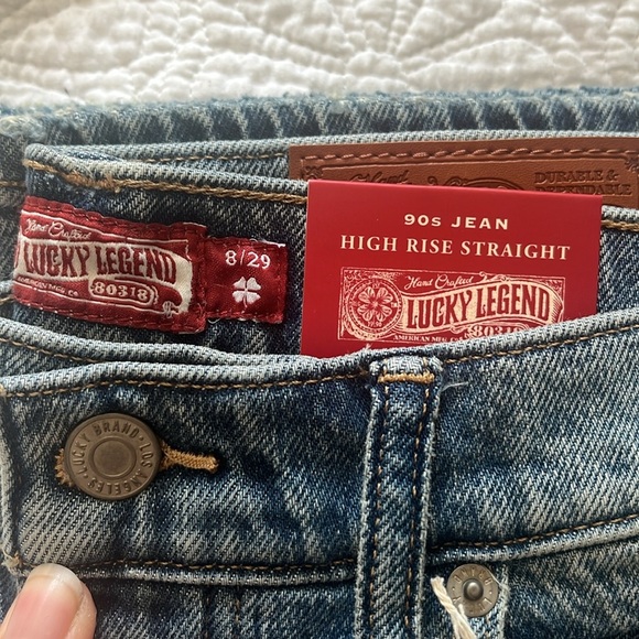 Lucky Brand Lucky Legend High Rise Straight 90s, Women’s Sz 8/29 - Picture 5 of 9